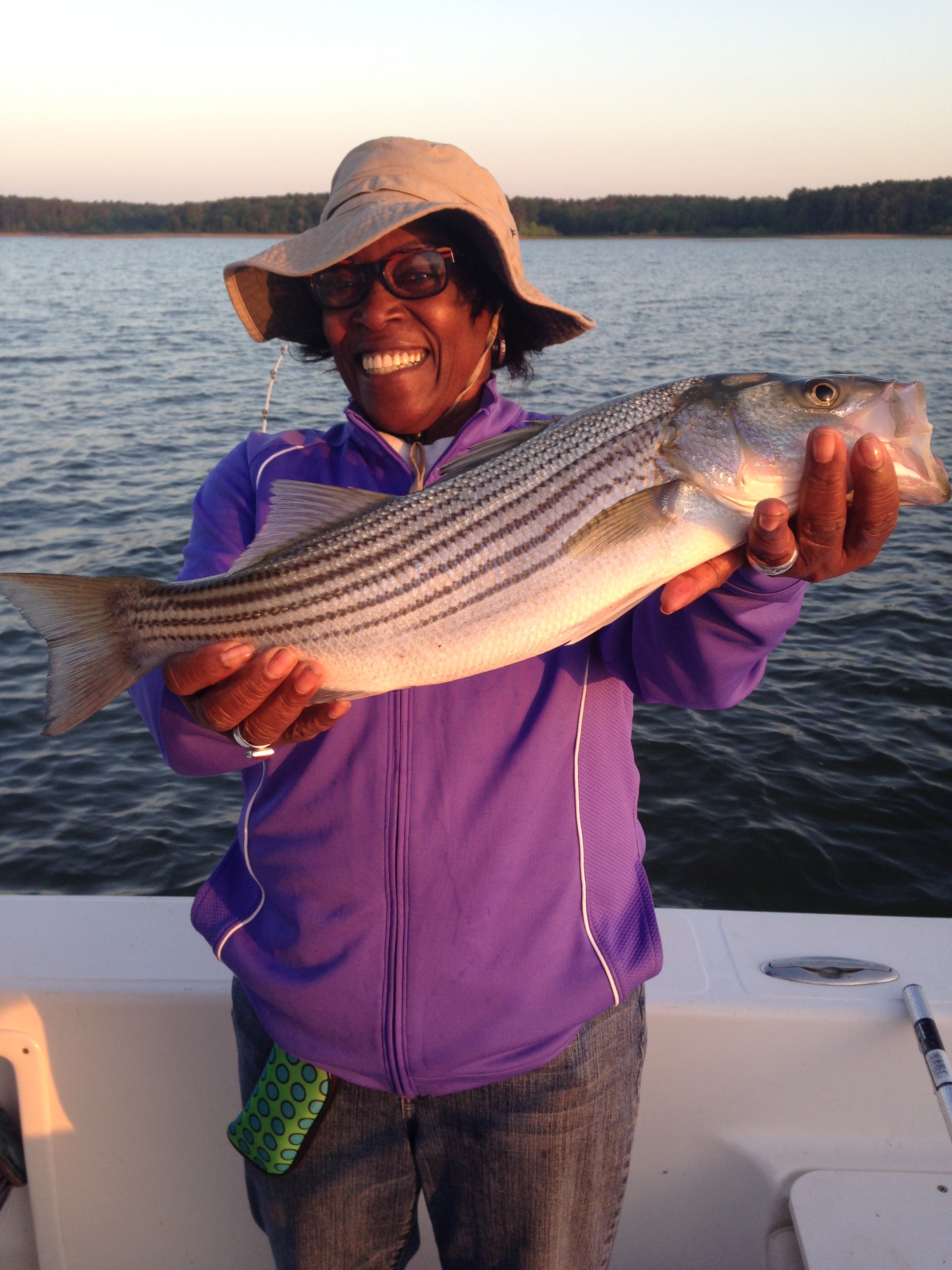 April 22, 2017 Romell Cook with her big hybrid