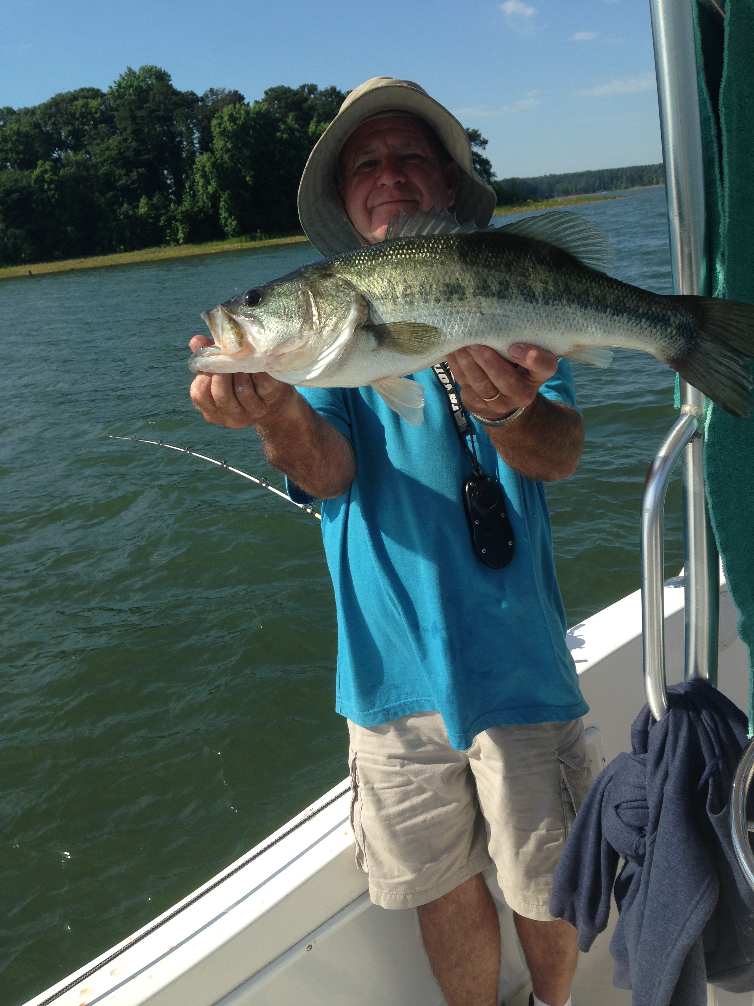 May 27, 2017 Billy with his 8 pound bass