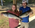 June-2-2020-Haley-Smith-and-Johnathan-Murphy-with-their-two-big-fish-of-the-day.-IMG_3209
